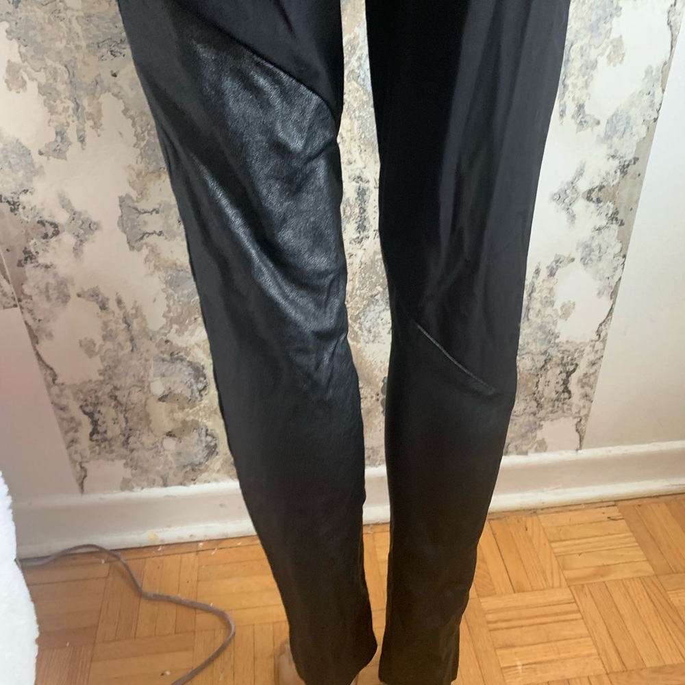 DRESS PANTS REAL LEATHER DETAIL ! - Picture 5 of 5